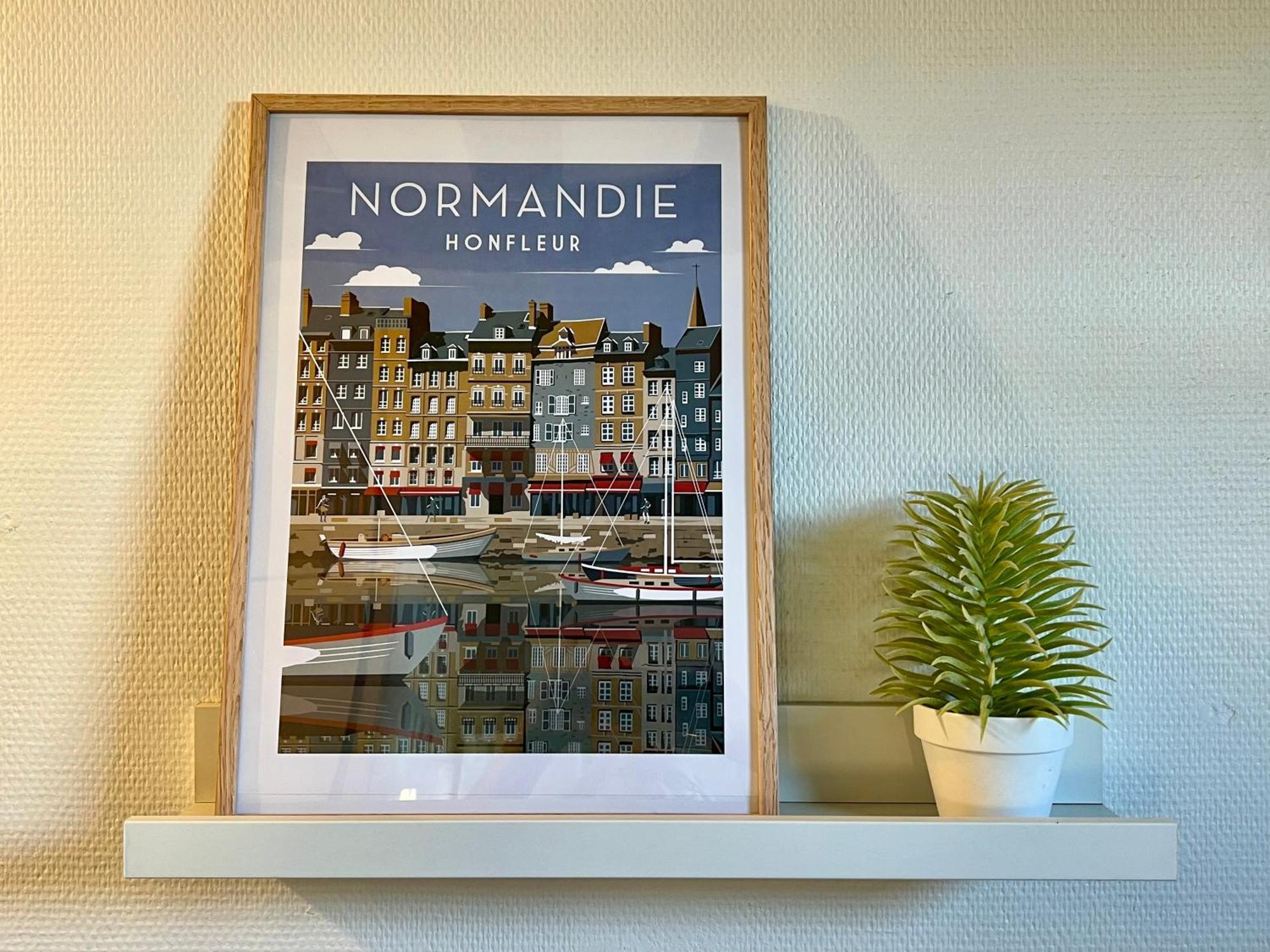 Une Pause Chez Julien, Appartement Lumineux Et Idealement Situe! Honfleur Exterior photo